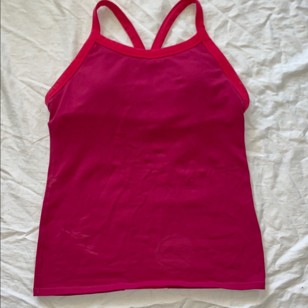 Lululemon Vibrant Pink Tank Top